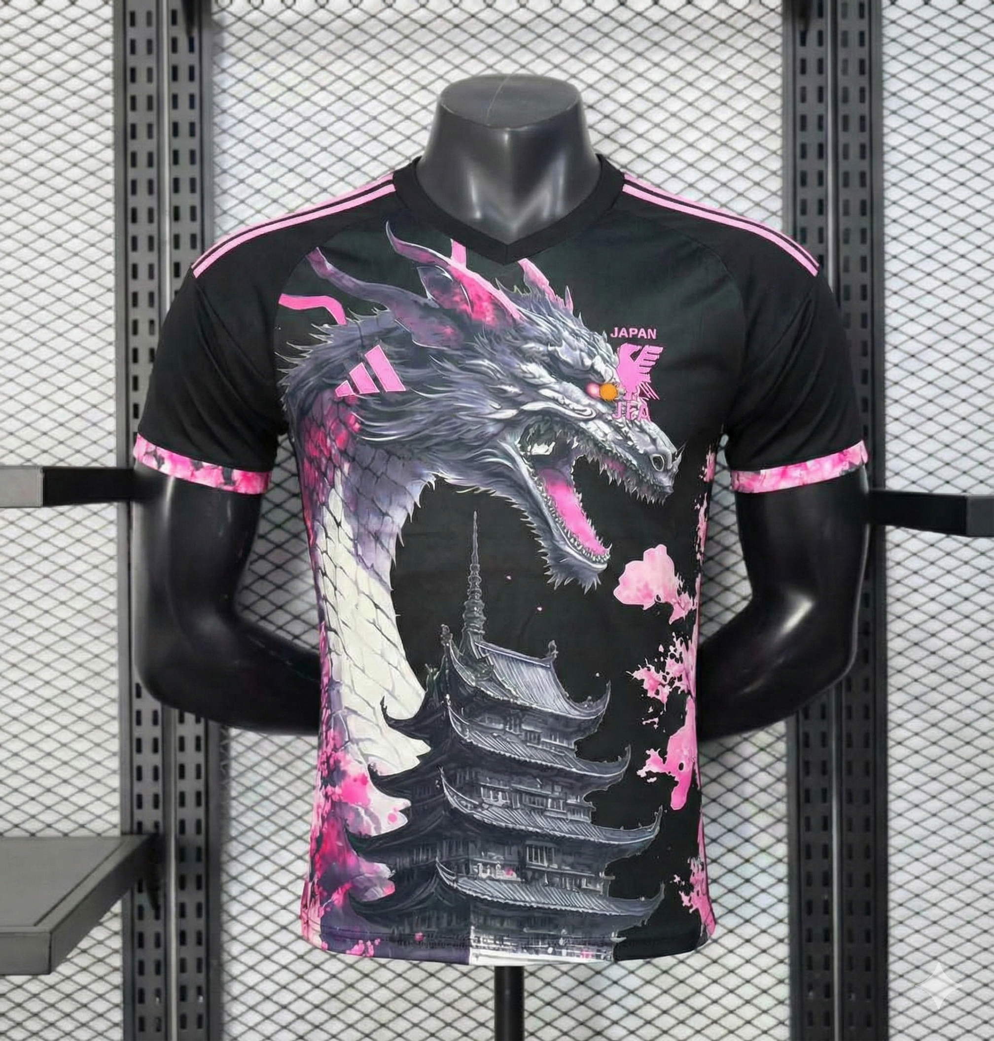 Japan "Pink Dragon" Special Edition Football Jersey