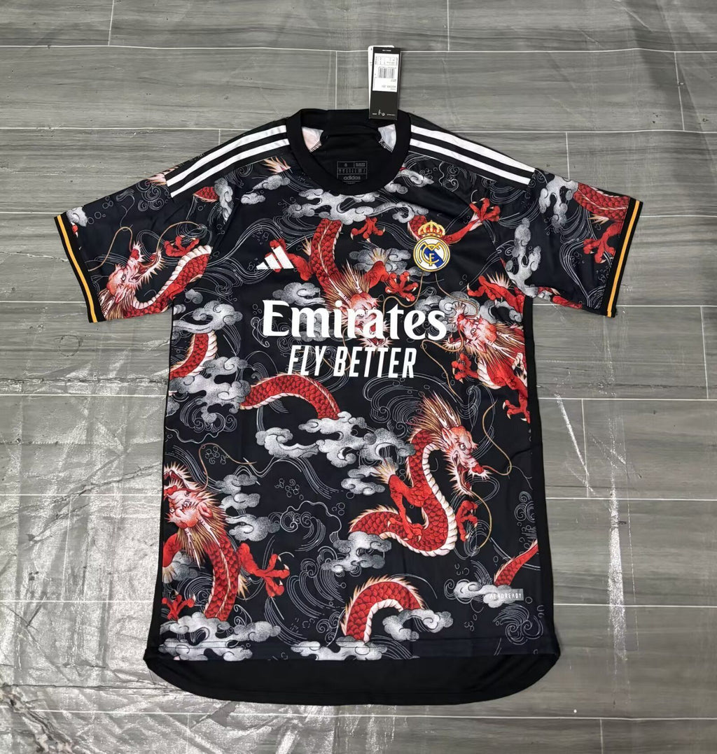 Real Madrid 2024-2025 Red Dragon Special Edition Player Jersey